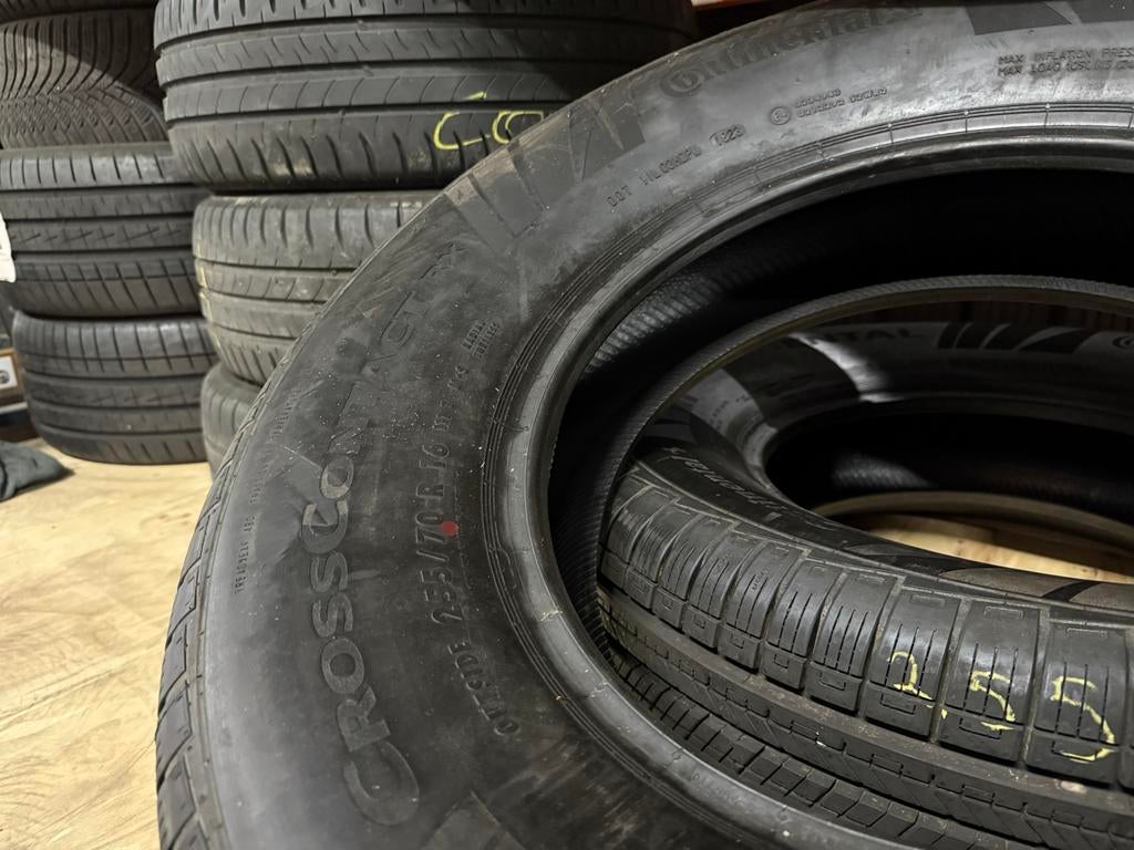 4x 255 70 16 111T Continental Crosscontact RX NIEUW DOT2023, 255 mm, 16 inch, Nieuw, Ophalen of Verzenden