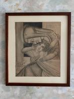 Oude  Prent   Jan  Toorop.   1925, Ophalen of Verzenden