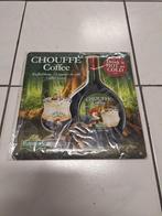 Origineel metalen reclamebord La Chouffe Koffie likeur nieuw, Verzamelen, Biermerken, Ophalen of Verzenden, Nieuw, Reclamebord, Plaat of Schild