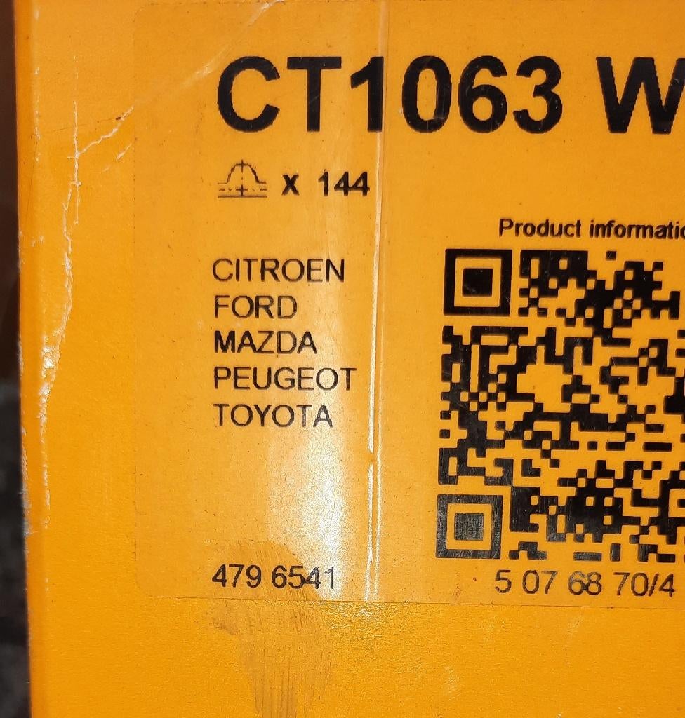 distributieriem en waterpomp nieuw, Ophalen, Gebruikt, Fiat