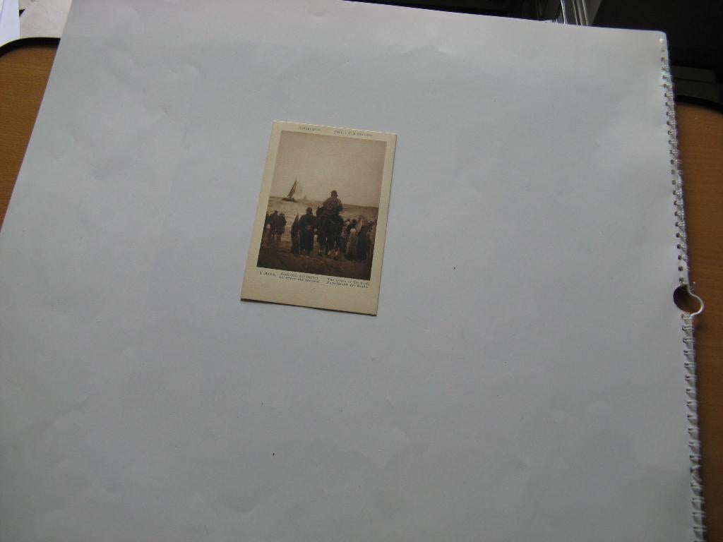 J.Maris Aankomst der booten., Verzenden, Voor 1920