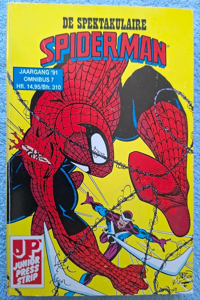 SPEKTAKULAIRE SPIDER-MAN OMNIBUS 7. JAARGANG '91. ALS NIEUW., Boeken, Eén comic, Ophalen of Verzenden, Zo goed als nieuw, Europa