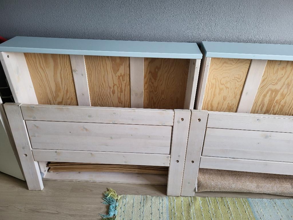 Bed 90x200 Lifetime, Ophalen, Gebruikt, 90 cm, Eenpersoons