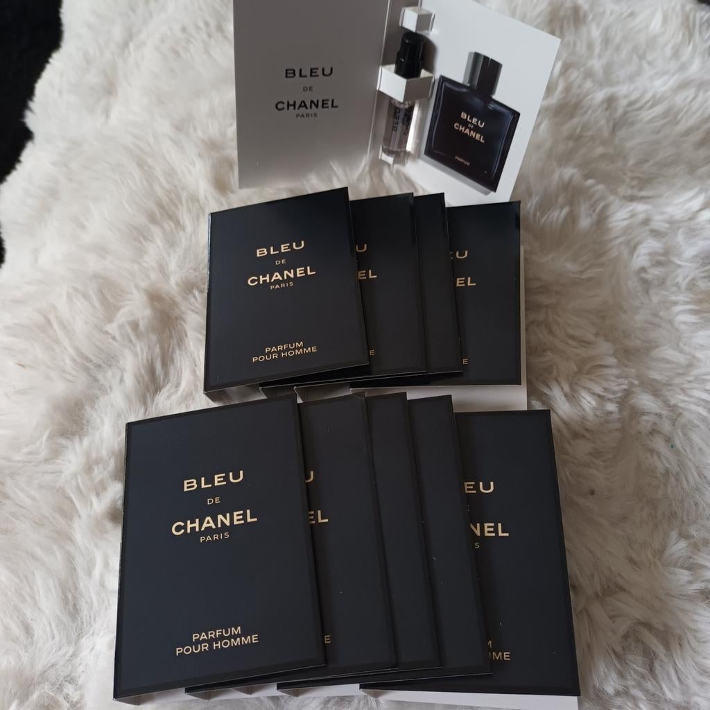 CHANEL BLEU DE CHANEL parfum proefjes..10 stuks...nieuw, Ophalen of Verzenden, Nieuw