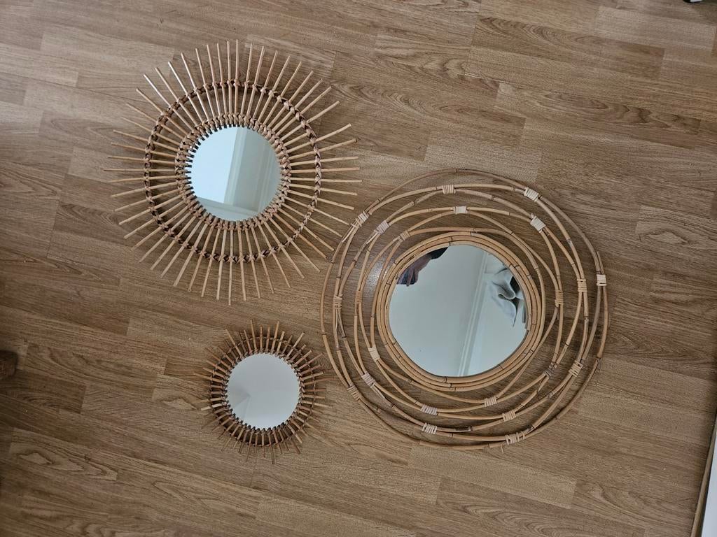 SPIEGELS BAMBOE, Ophalen, Zo goed als nieuw, Metaal of Aluminium