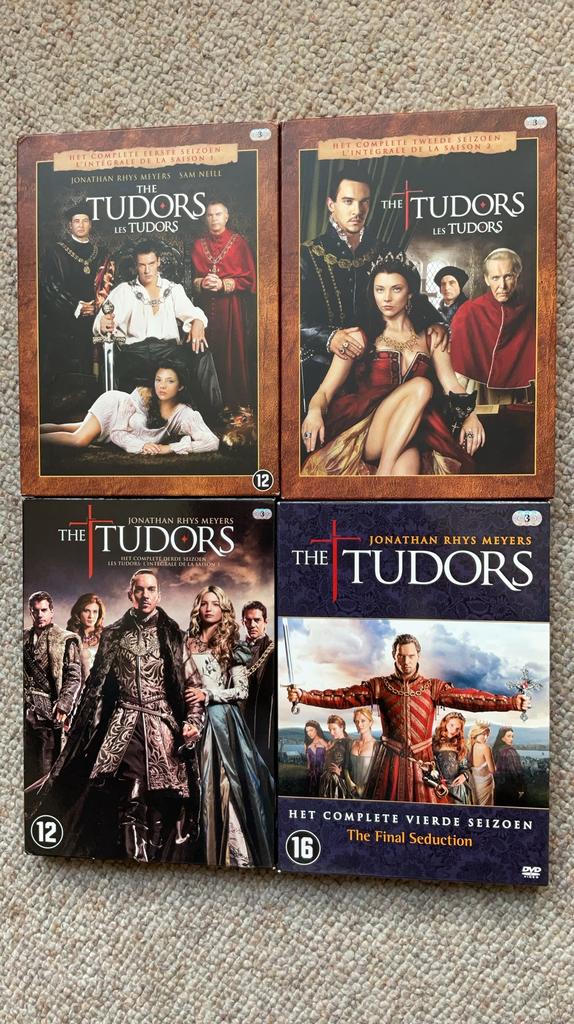 THE TUDORS Complete serie., Vanaf 16 jaar, Boxset, Ophalen of Verzenden, Zo goed als nieuw