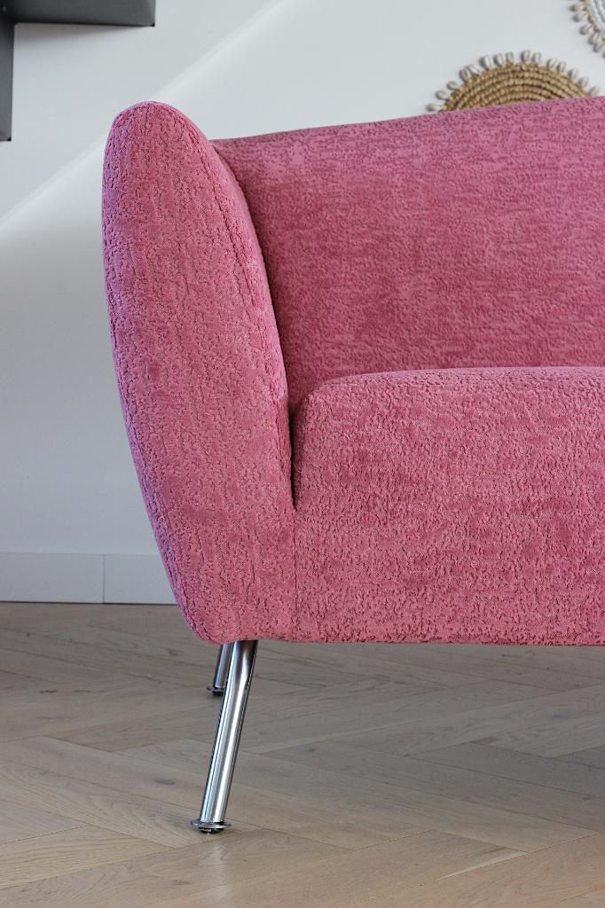 Gelderland 6250 2,5-zits roze, Diba design, 150 tot 200 cm, Driepersoons, 75 tot 100 cm