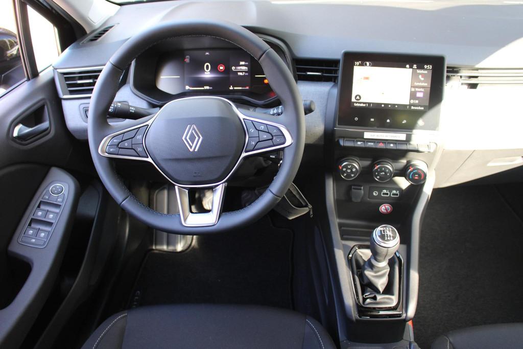 Renault Clio 1.0 TCe 90 GPF evolution Navigatie | Cruise con, Auto's, Stof, Met garantie (alle), Zwart, Origineel Nederlands