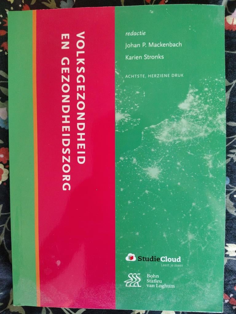 Volksgezondheid en gezondheidszorg 8e herziene druk, Ophalen of Verzenden
