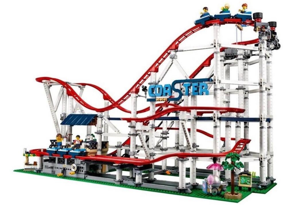 Lego Creator Achtbaan 10261, Gebruikt, Lego, Compleet, Ophalen of Verzenden