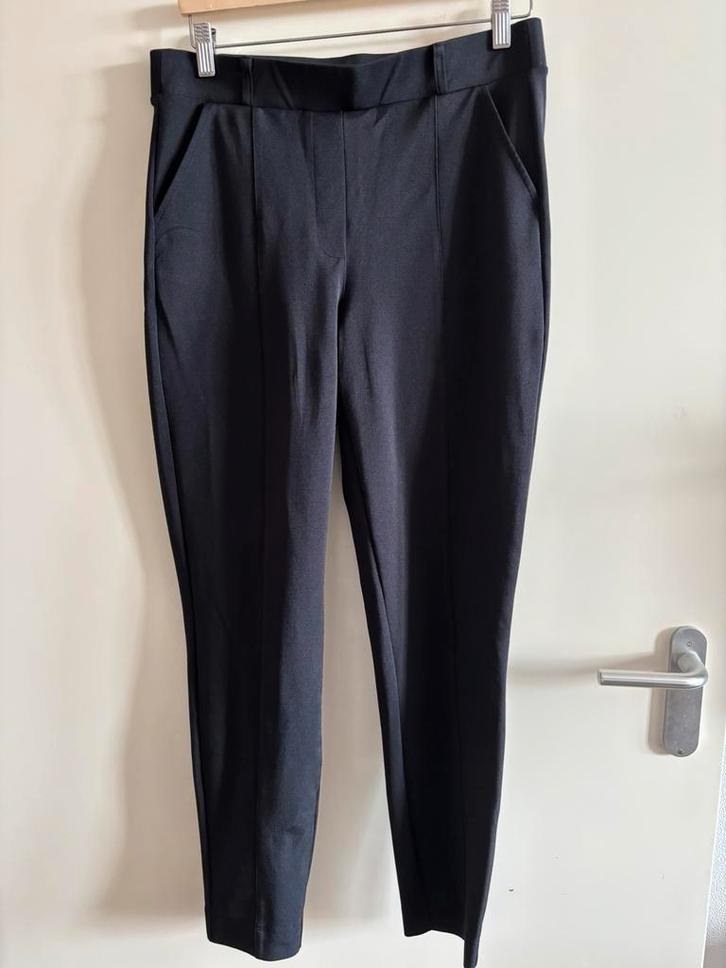 Studio Anneloes model Kathy maat M zwart, Kleding | Dames, Broeken en Pantalons, Zo goed als nieuw, Maat 38/40 (M), Zwart, Lang