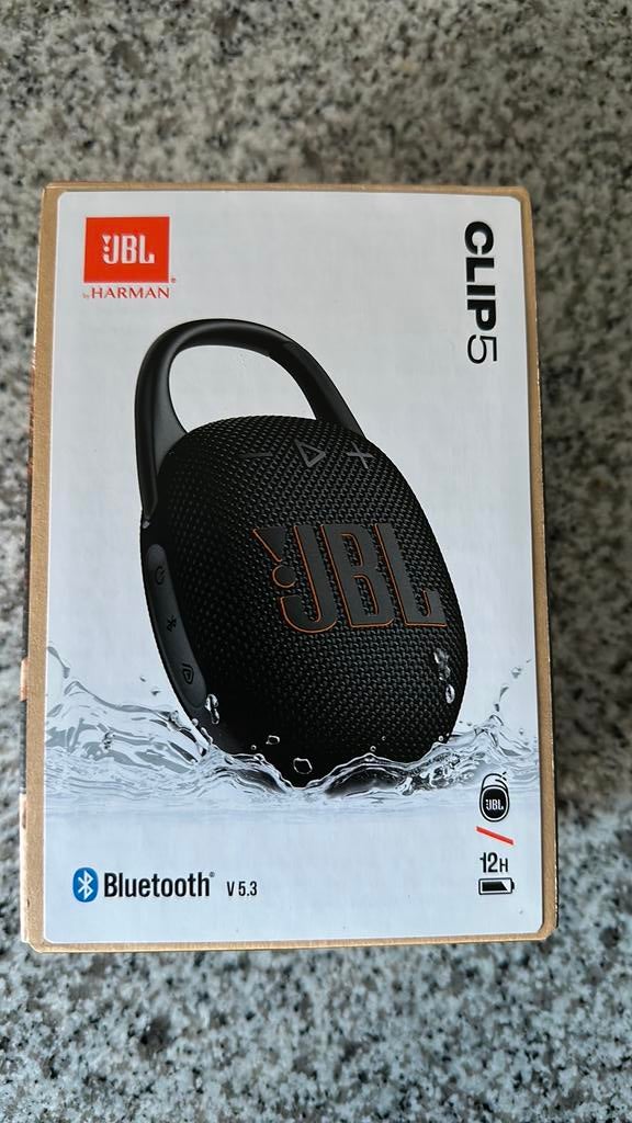 Jbl clip5 box nieuw, Ophalen of Verzenden, Nieuw, Overige merken, Bluetooth