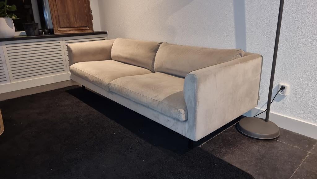 3-persoons bank By Sidde | Comfortabel & stevig |, Ophalen of Verzenden, Gebruikt, Stof