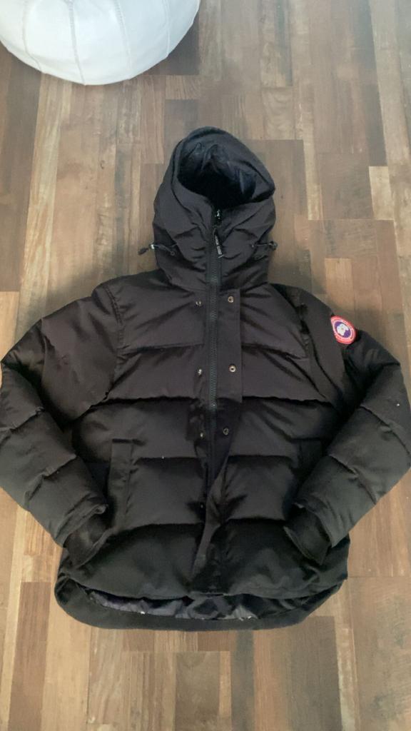 Dikke winter jas Canada Goose M, Ophalen of Verzenden, Zo goed als nieuw, Zwart