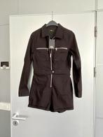 H749 Nieuw: maat M=38/40 jeans jumpsuit playsuit spijker, Maat 38/40 (M), Seven Sisters, Zwart, Nieuw