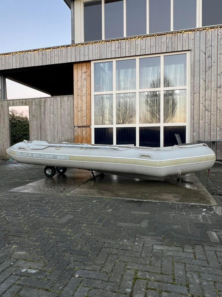 Quicksilver 380 rubberboot, Watersport en Boten, Ophalen of Verzenden, Gebruikt