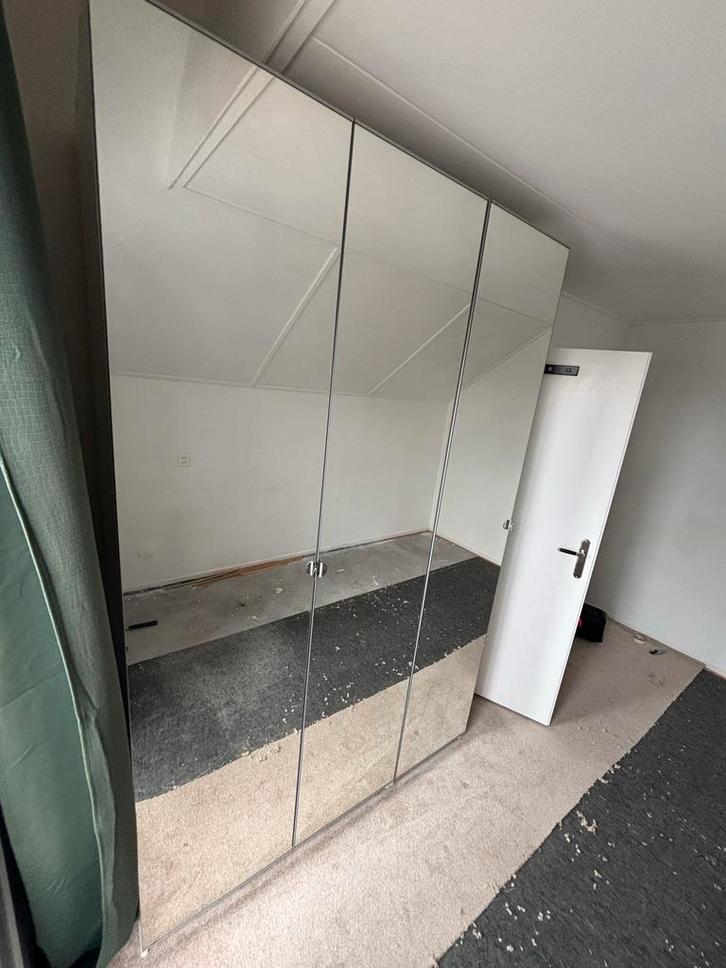 IKEA PAX Vikesdal kastdeuren met spiegel, Huis en Inrichting, Kasten | Kledingkasten, Gebruikt, 200 cm of meer, 50 tot 100 cm
