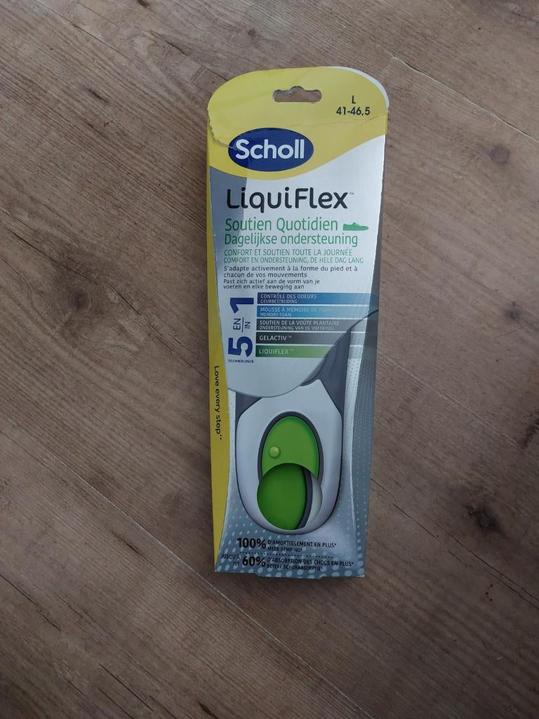 Scholl LiquiFlex Inlegzolen - Dagelijkse Ondersteuning, Ophalen of Verzenden, Nieuw