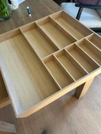 Bamboe Keukenlade Organizer - Bestekbak, Beige, Overige typen, Hout, Nieuw