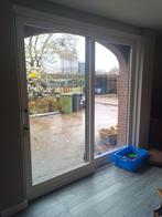 Schuifpui, Ophalen, Gebruikt, 225 cm of meer, Inclusief glas