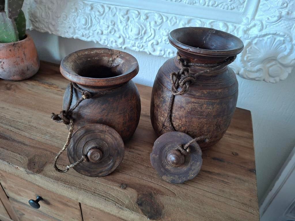 Nepal potten, Ophalen of Verzenden, Zo goed als nieuw