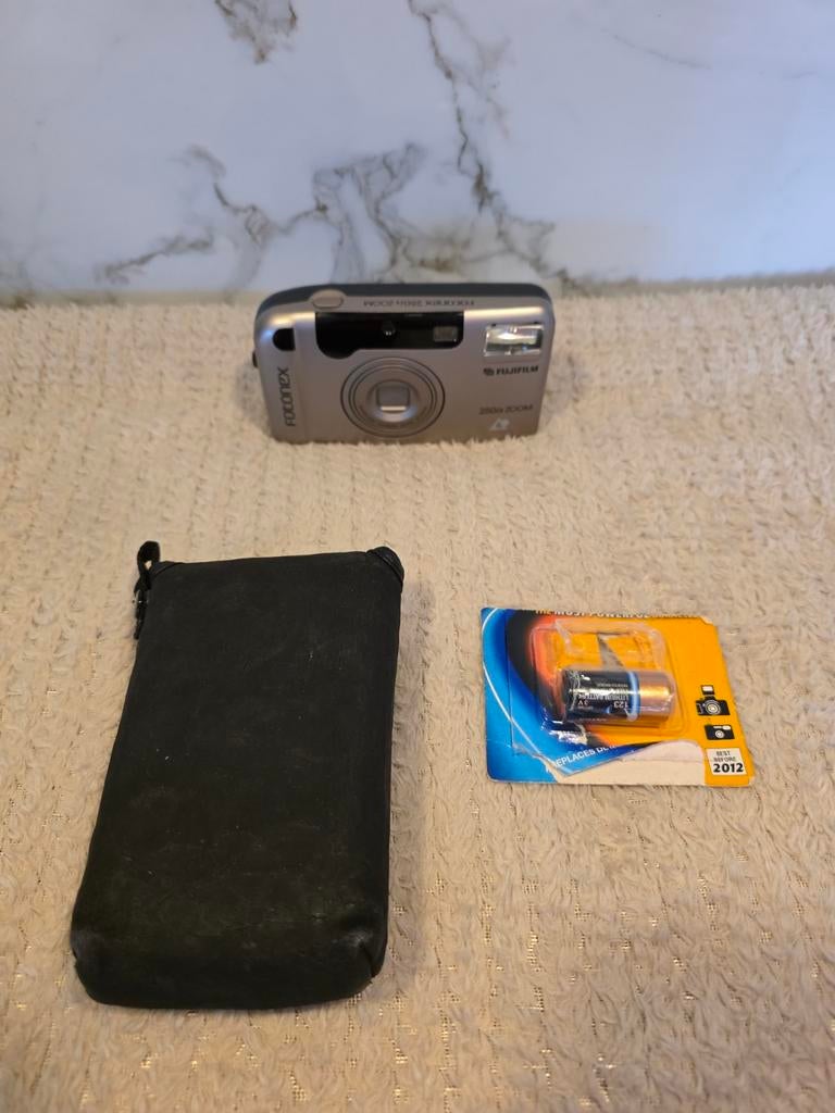 Fujifilm Fotonex 250ix Zoom APS camera met tasje, Ophalen of Verzenden, Gebruikt, Compact, Fuji