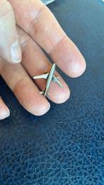 Zilver hanger vliegtuig, Ophalen of Verzenden, Zo goed als nieuw, Zilver