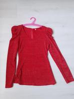 Rode Top Maat M/L, Ophalen of Verzenden, Zo goed als nieuw, Rood, Zonder mouw