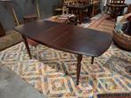 Vintage Engels klassieke eettafel uitschuif Izgst. Zie omsch, Ophalen, Zo goed als nieuw, Overige houtsoorten