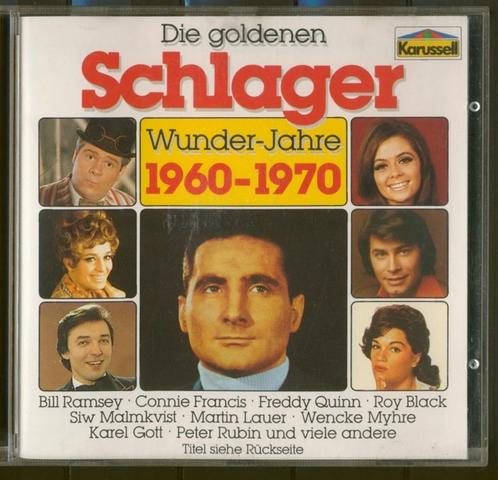 Die Golden SCHLAGER WUNDER JAHRE 1960-1970 CD-78 jdu  Voor m, Cd's en Dvd's, Cd's | Schlagers, Zo goed als nieuw, Ophalen of Verzenden