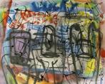 Schilderij Henk Veen - Faces, Ophalen