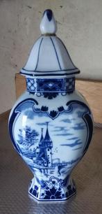Delftsblauwe deksel vaas, Antiek en Kunst, Antiek | Vazen, Ophalen