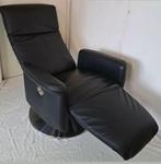 Modern Elektrische Fauteuil draaibaar Echt  Leer Verstelbaar, Ophalen, Minder dan 75 cm, Leer, Zo goed als nieuw