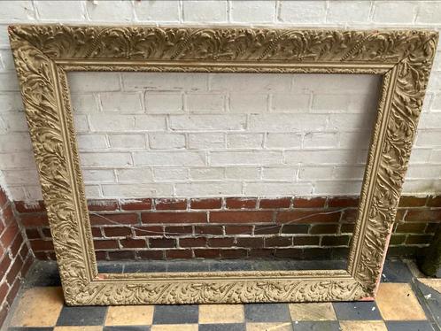 Grote lijst, Huis en Inrichting, Woonaccessoires | Lijsten, Gebruikt, 75 cm of meer, Hout, Ophalen