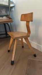 Vintage schoolstoeltje, Kinderen en Baby's, Kinderkamer | Tafels en Stoelen, Ophalen, Gebruikt, Stoel(en)