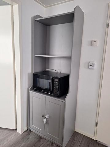 IKEA HAUGA Buffetkast Grijs - Zo Goed Als Nieuw! beschikbaar voor biedingen