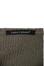 LUISA CERANO vest, cardigan, zand/green/taupe, Mt. 40, Maat 38/40 (M), Zo goed als nieuw, Luisa Cerano, Verzenden