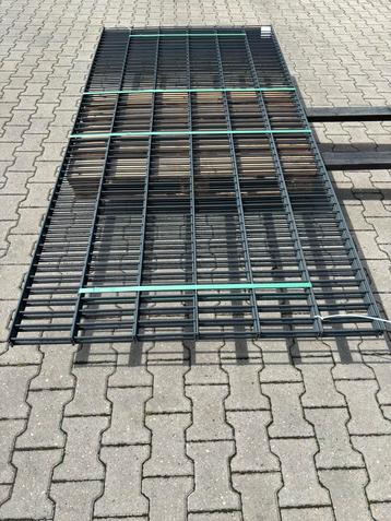 10 meter dubbelstaafmat hekwerk, hoogte 120 centimeter! beschikbaar voor biedingen