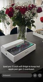 Ipad pro 11” 64 GB wifi uit 2018, Computers en Software, Apple iPads, Apple iPad, 11 inch, Ophalen of Verzenden, Zo goed als nieuw