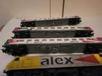 Alex met 3 rijtuigen  piko, Hobby en Vrije tijd, Modeltreinen | H0, Gelijkstroom, Wagon, Zo goed als nieuw, Piko