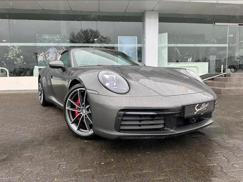 Porsche 992 4.0 450PK 2023 Grijs, Auto's, Porsche, Particulier, Benzine, Cabriolet, Handgeschakeld, Geïmporteerd, Zilver of Grijs