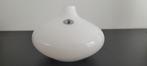 Wit Ikea Salong vaasje, Wit, Ophalen of Verzenden, Minder dan 50 cm, Glas