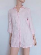 FRANCO CALLEGARI Blouse , Maat 38 - 40 , LINNEN, Verzenden, Zo goed als nieuw, Maat 38/40 (M), Roze