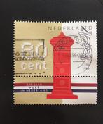 200 jaar post in Nederland postzegel 80 cent, Postzegels en Munten, Postzegels | Nederland, Ophalen of Verzenden, Na 1940, Gestempeld