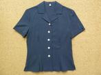 Blauwe blouse travelstof maat 36 splinternieuw, Kleding | Dames, Nieuw, Blauw, Ophalen of Verzenden, Maat 36 (S)