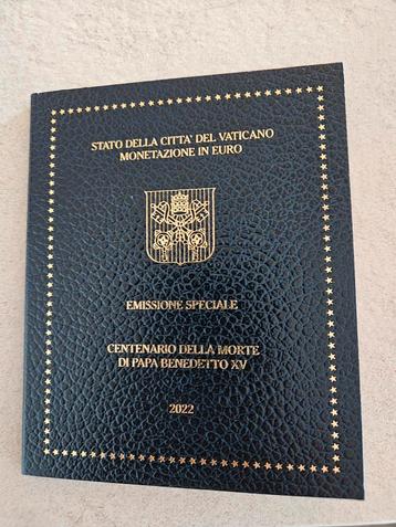Vaticaan Euroset + 5 euro 2022 - 100 jaar Paus Benedictus XV beschikbaar voor biedingen