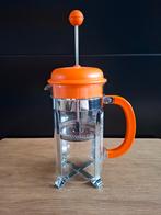 French Press Cafetière Bodum, oranje, 8 kops, 1 liter, Witgoed en Apparatuur, Koffiezetapparaten, 4 tot 10 kopjes, Ophalen, Gebruikt