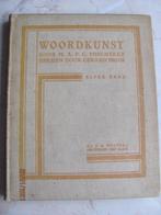 "WOORDKUNST" M.A.P.C. Poelhekke Gerard Brom 11e druk 1929, Boeken, Studieboeken en Cursussen, Gelezen, M.A.P.C. Poelhekke, Ophalen of Verzenden