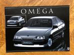 Opel Omega leaflet spoiler en lichtmetalen velgen 1986, Boeken, Auto's | Folders en Tijdschriften, Nieuw, Opel, Opel, Verzenden