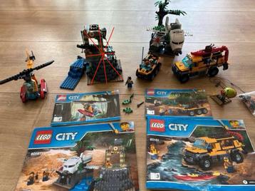 Lego City Jungle Onderzoekers 60161 (lees omschrijving) beschikbaar voor biedingen
